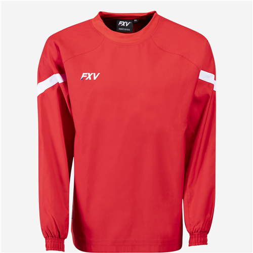 Sweat pluie Victoire FORCE XV adulte rouge