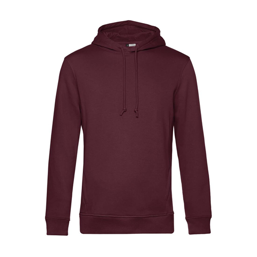 SWEAT CAPUCHE ORGANIC  BORDEAUX