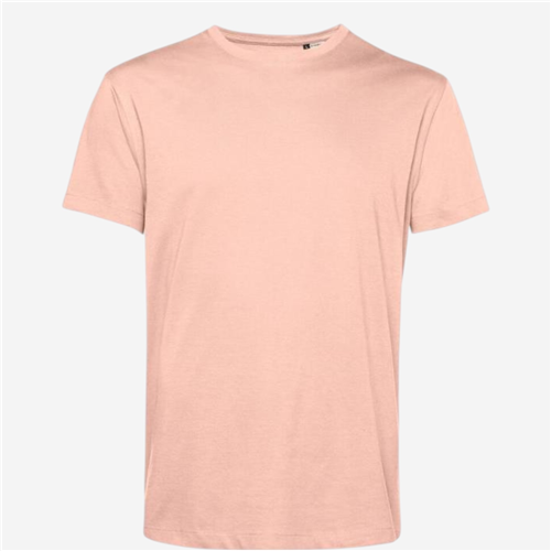 Tee shirt manches courtes B&C - Coton Organic Soft Rose 