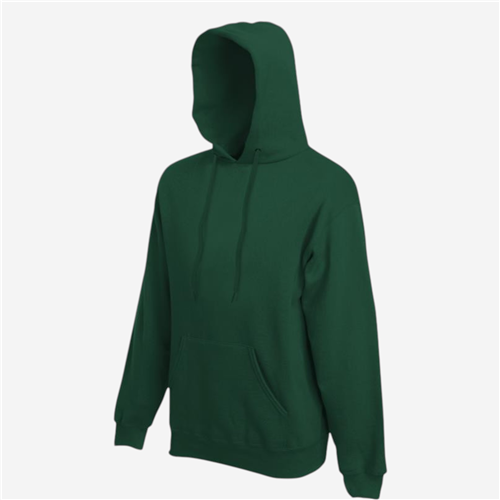 Sweat Capuche Fruit Of The Loom - Vert Fonce