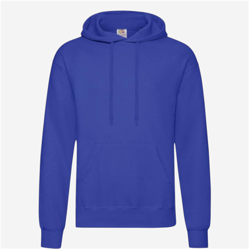 Sweat Capuche Fruit Of The Loom - Bleu Royal