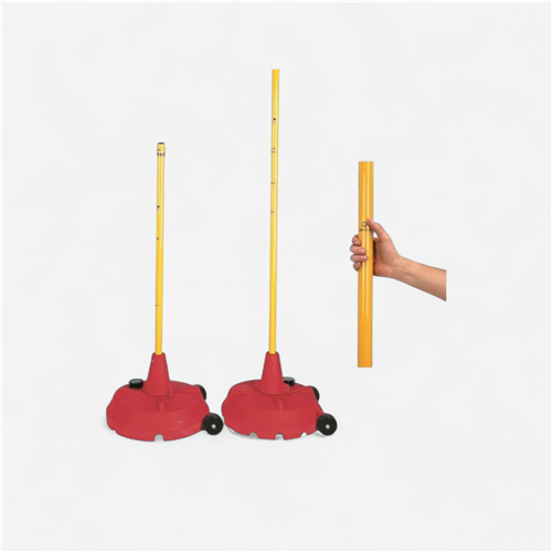 Poteau base jumbo Megaform - Jaune