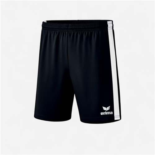 Short football Erima Enfant - Retro Star Noir/Blanc 