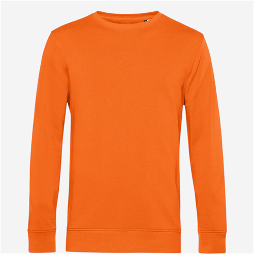 Sweat Shirt col rond homme B&C - Organic Orange