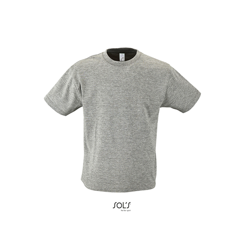 T-SHIRT JUNIOR JERSEY 150 GRIS CHINE