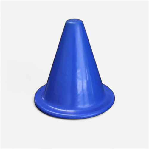 Cône extra souple 18 cm - Bleu