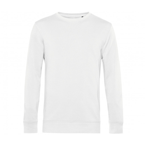 SWEAT COL ROND ORGANIC HOMME BLANC
