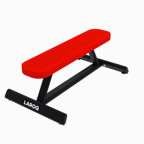 BANC DE MUSCULATION PLAT ROUGE