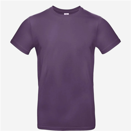 Tee shirt manches courtes mixte B&C - 190 Violet 
