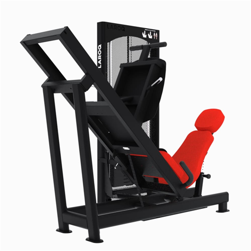 Presse à cuisse 45° charge de 200 Kg - Laroq NC26 rouge 