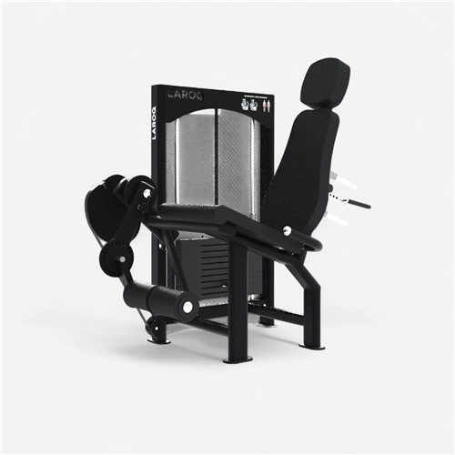 Appareil de musculation Laroq - Machine à quadriceps noir maxi 105 Kg 
