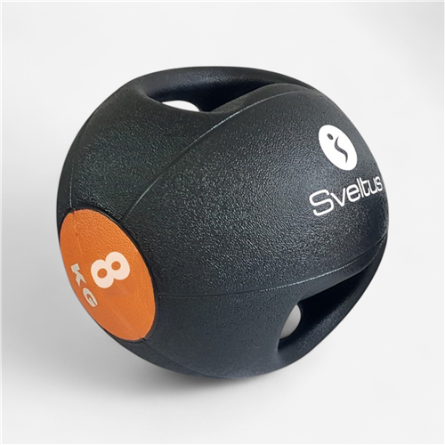 Médecine Ball avec poignées 8 Kg Sveltus