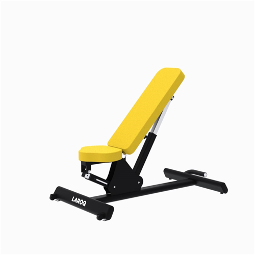 BANC DE MUSCULATION REGLABLE JAUNE