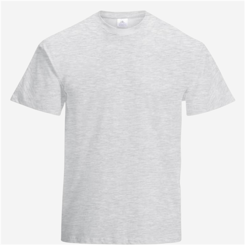 Tee shirt manches courtes mixte B&C - 190 Gris Clair 