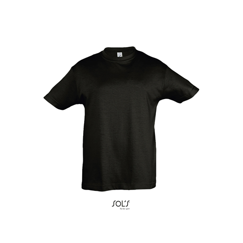T-SHIRT JUNIOR JERSEY 150 NOIR