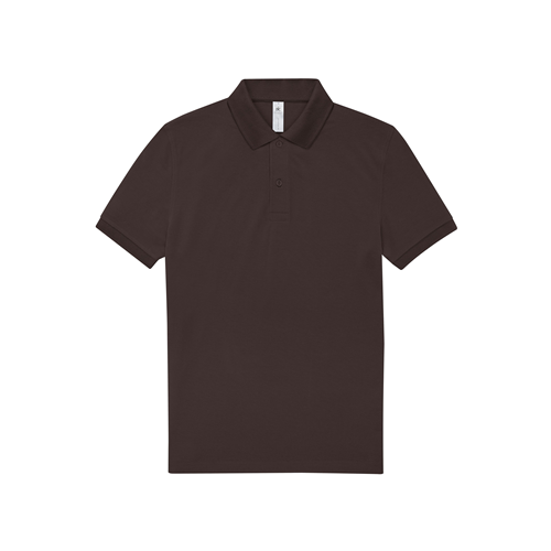POLO COTON HOMME MARRON 210