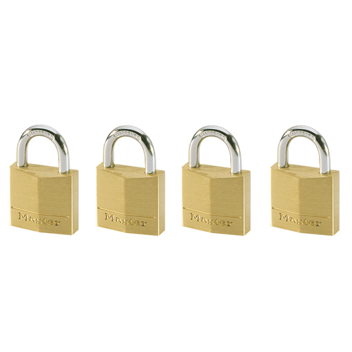 LOT DE 4 CADENAS LAITON MASSIF 30 MM
