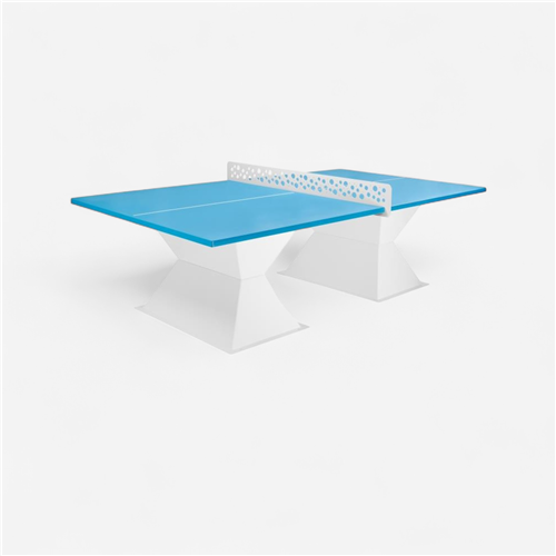 Table de tennis de table Balia - Resitec Hd 35 bleu caraïbes