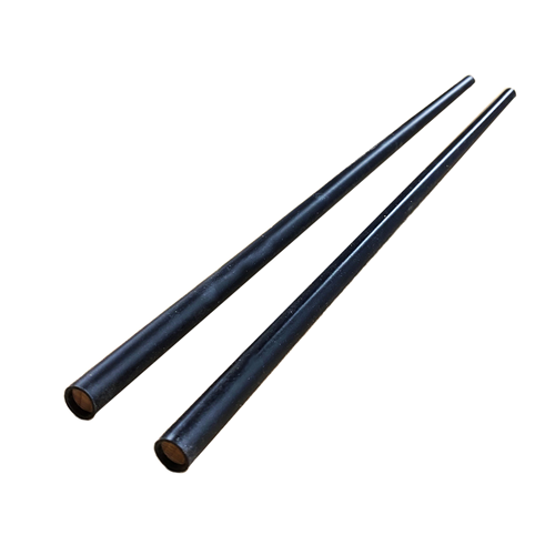 PAIRE DE BAGUETTES SILICONE NOIRE BATON DU DIABLE