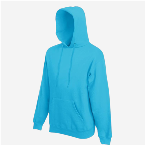Sweat Capuche Fruit Of The Loom - Bleu Azure