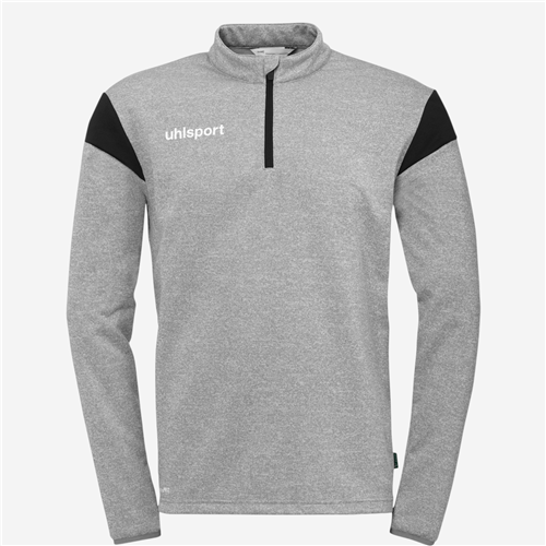 Sweat Shirt football Uhlsport Enfant - Squad27 1/4 Gris/Noir 