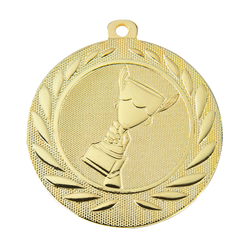 MEDAILLE OR TROPHEE 50 MM