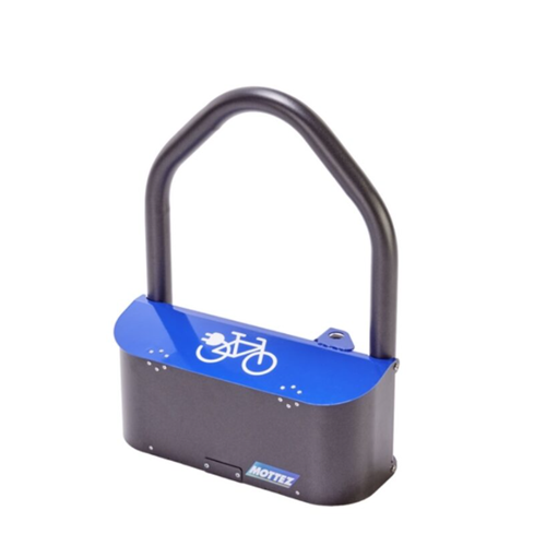 Borne de stationnement et recharge sécurisée pour vélo électrique - MOTTEZ