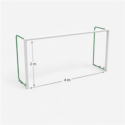 But de football Metaluplast - Acier Plastifie Mobile 4X2M
