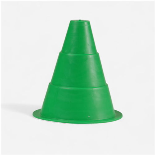Cône incassable extra souple - Vert