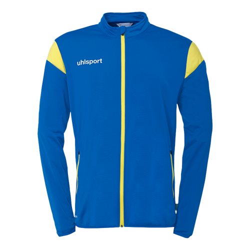 Veste Uhlsport Squad 27 classique adulte bleu azur / jaune