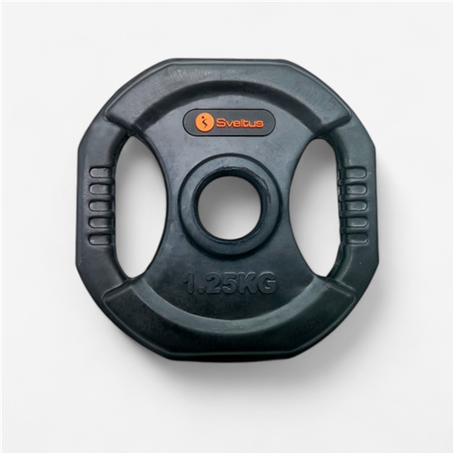 Disque pump poignées 1,25 Kg Noir Sveltus