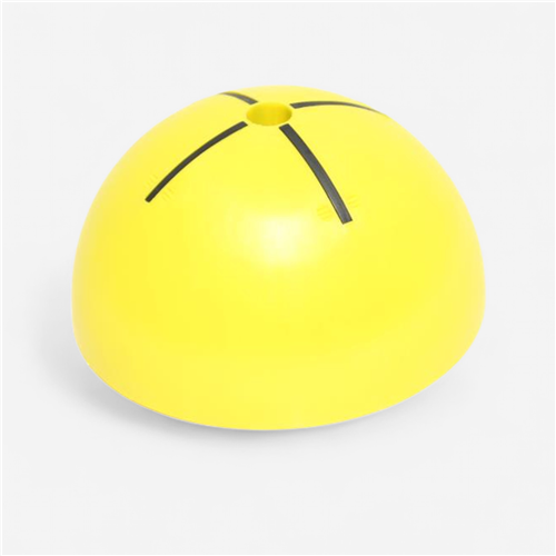 Socle jalon lesté 500g - Jaune