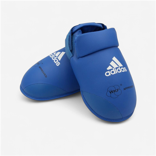 Protèges pieds karaté Adidas - Wkf bleu