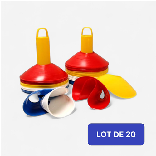 Coupelle extra souple - Lot de 20