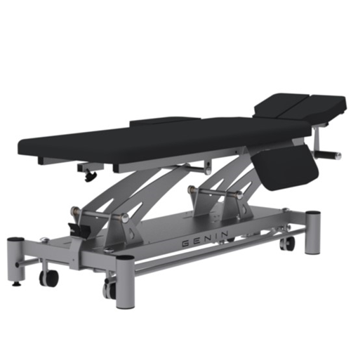 Table de massage ostéo - Table 2 plans repose-bras têtière écartable nuit