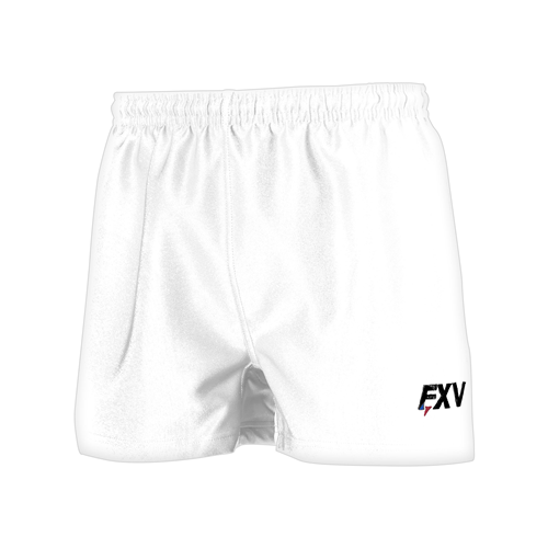 Short F2 FORCE XV adulte blanc