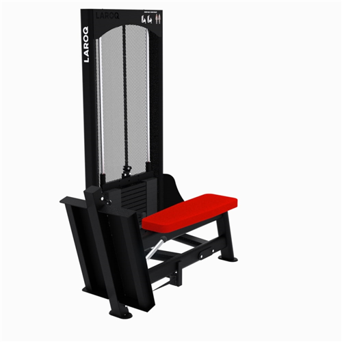 Appareil de musculation Laroq - Dorsy bas rouge 75 Kg 