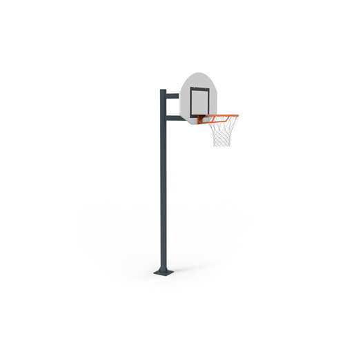 Panier de basket 2,60 M Metaluplast - Tube Rond 