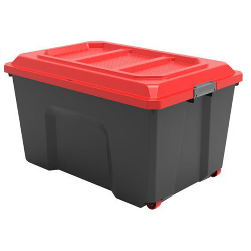 BAC DE RANGEMENT LOCKER DIY 135L À ROULETTE