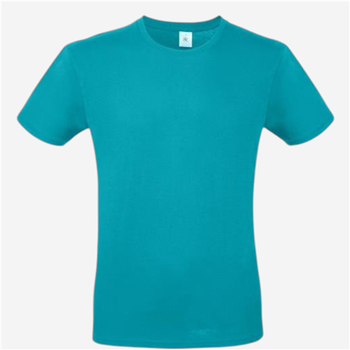 Tee shirt manches courtes mixte B&C - 150 Turquoise 
