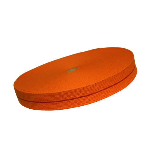 Rouleau ceinture orange karaté 50 M