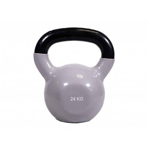Kettlebell 24kg musculation - Sveltus gris