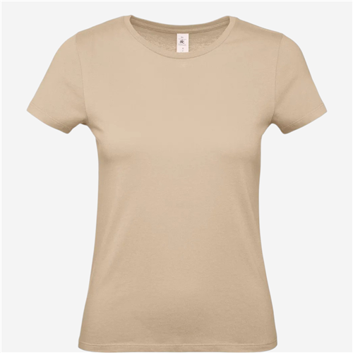 Tee shirt manches courtes femme B&C - 150 Sable 