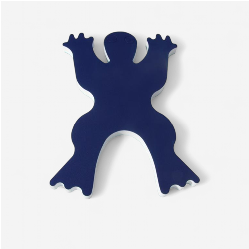 Tapis flottant piscine Sarneige - Radeau Grenouille bleu