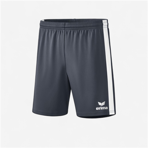 Short football Erima Enfant - Retro Star Gris/Blanc 
