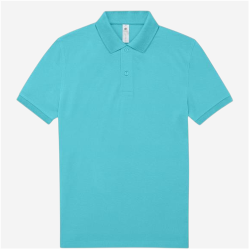 Polo homme B&C - Mypolo 180 Turquoise 