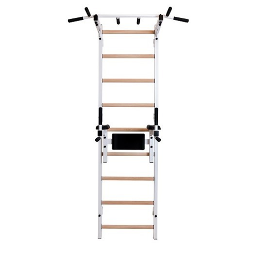 Espalier barre de traction gymnastique - BenchK 722W blanc bois