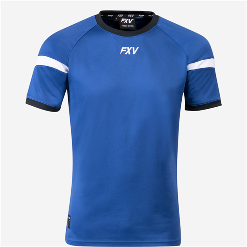 MAILLOT TRAINING FORCEXV JR ROY/BLANC