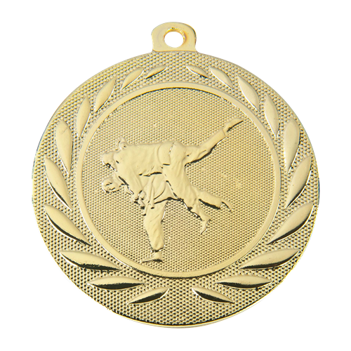 MEDAILLE JUDOKA OR 50 MM