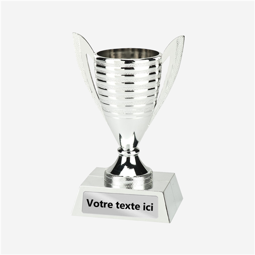 COUPE ARGENT PERSONNALISÉE DE 13 CM